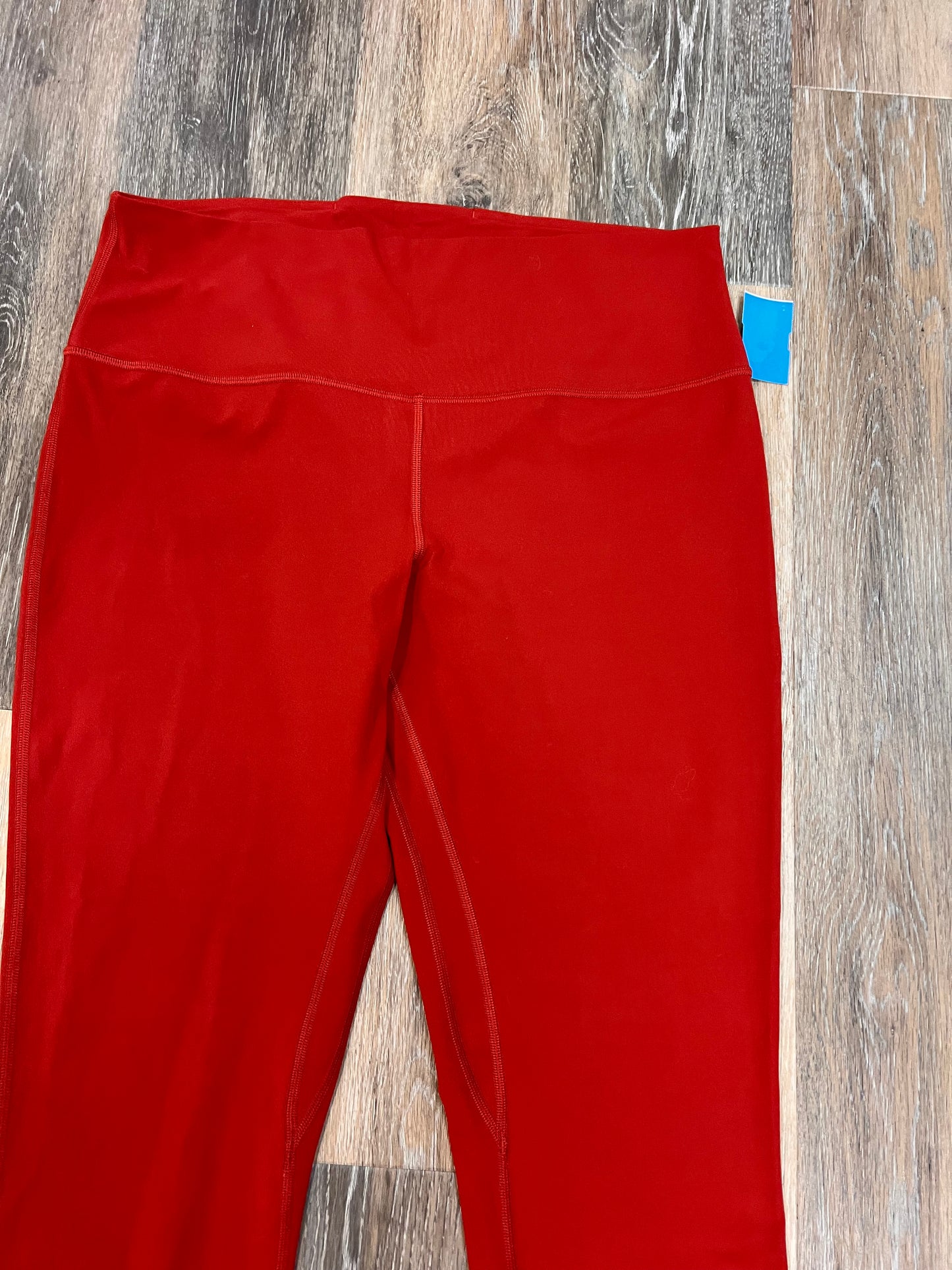 Athletic Pants By Lululemon In Orange, Size: 14