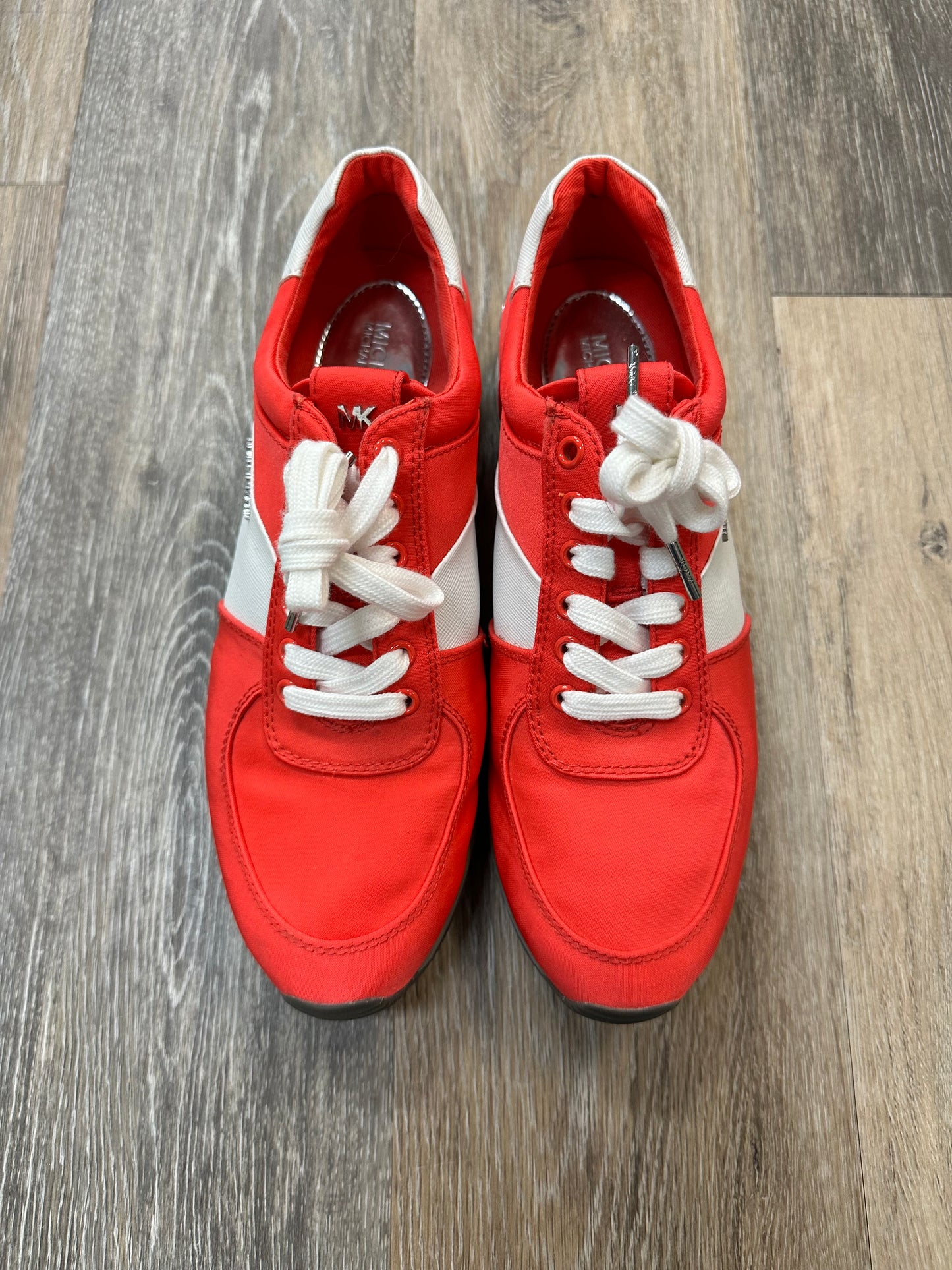 Shoes Athletic By Michael Kors In Red, Size: 8.5