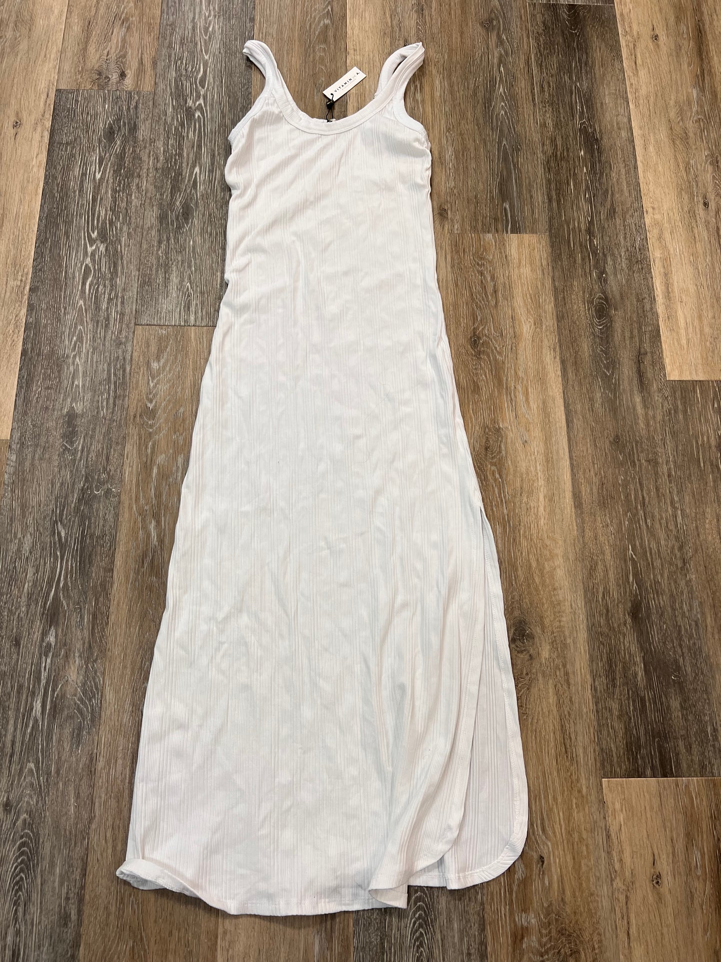 Dress Casual Maxi By Vitamin A Swim In White, Size: S