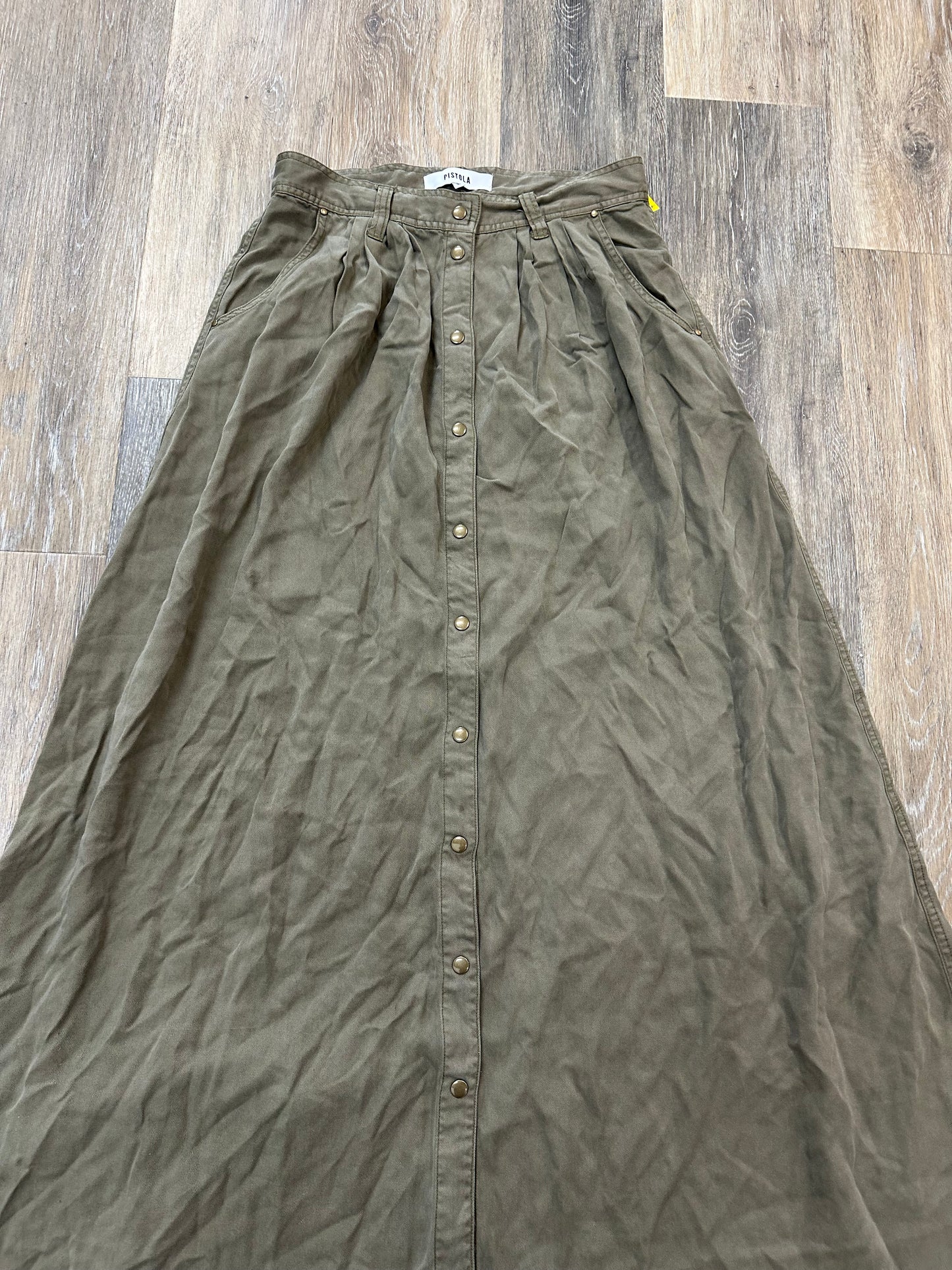 Skirt Maxi By Pistola In Green, Size: S