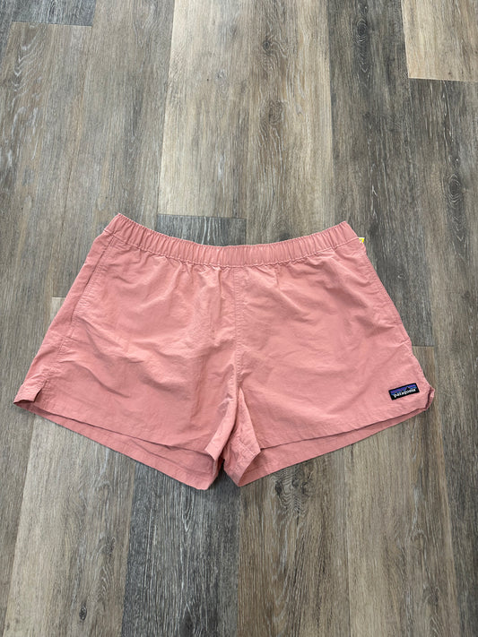 Athletic Shorts By Patagonia In Pink, Size: L