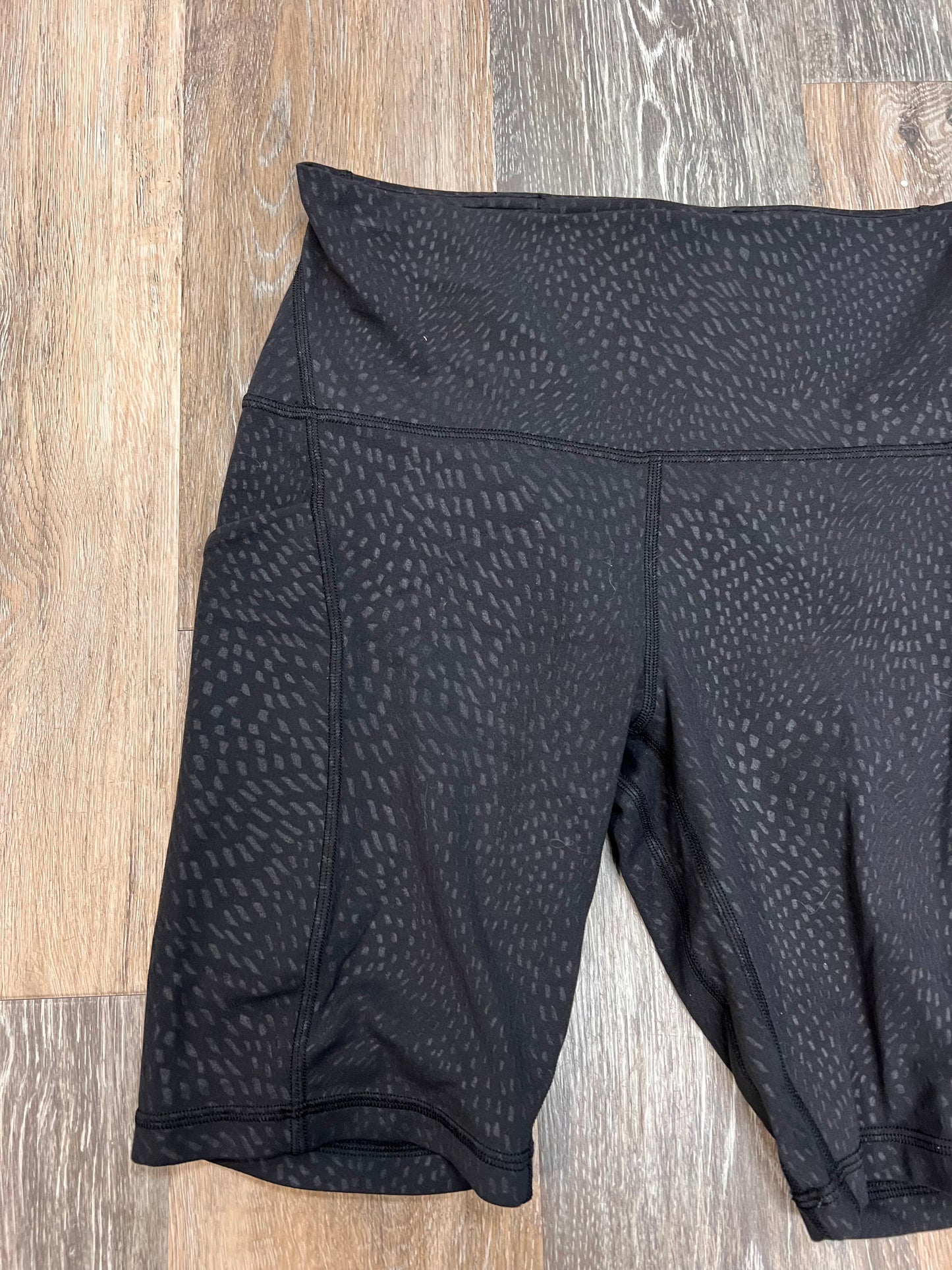 Athletic Shorts By Lululemon In Black, Size: 8