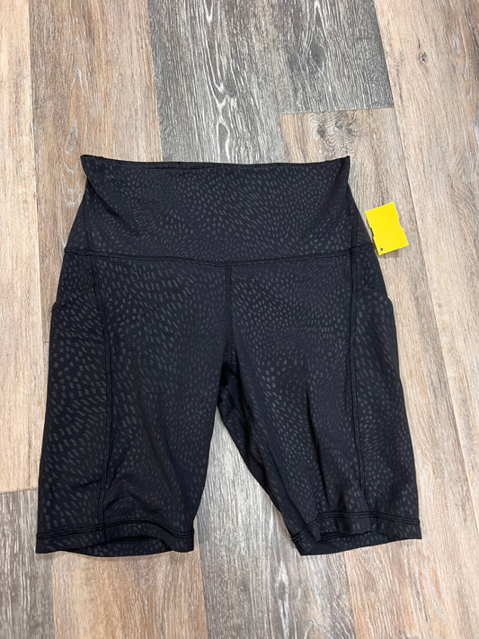 Athletic Shorts By Lululemon In Black, Size: 8