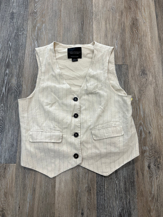 Vest Other By Sanctuary In Cream, Size: L