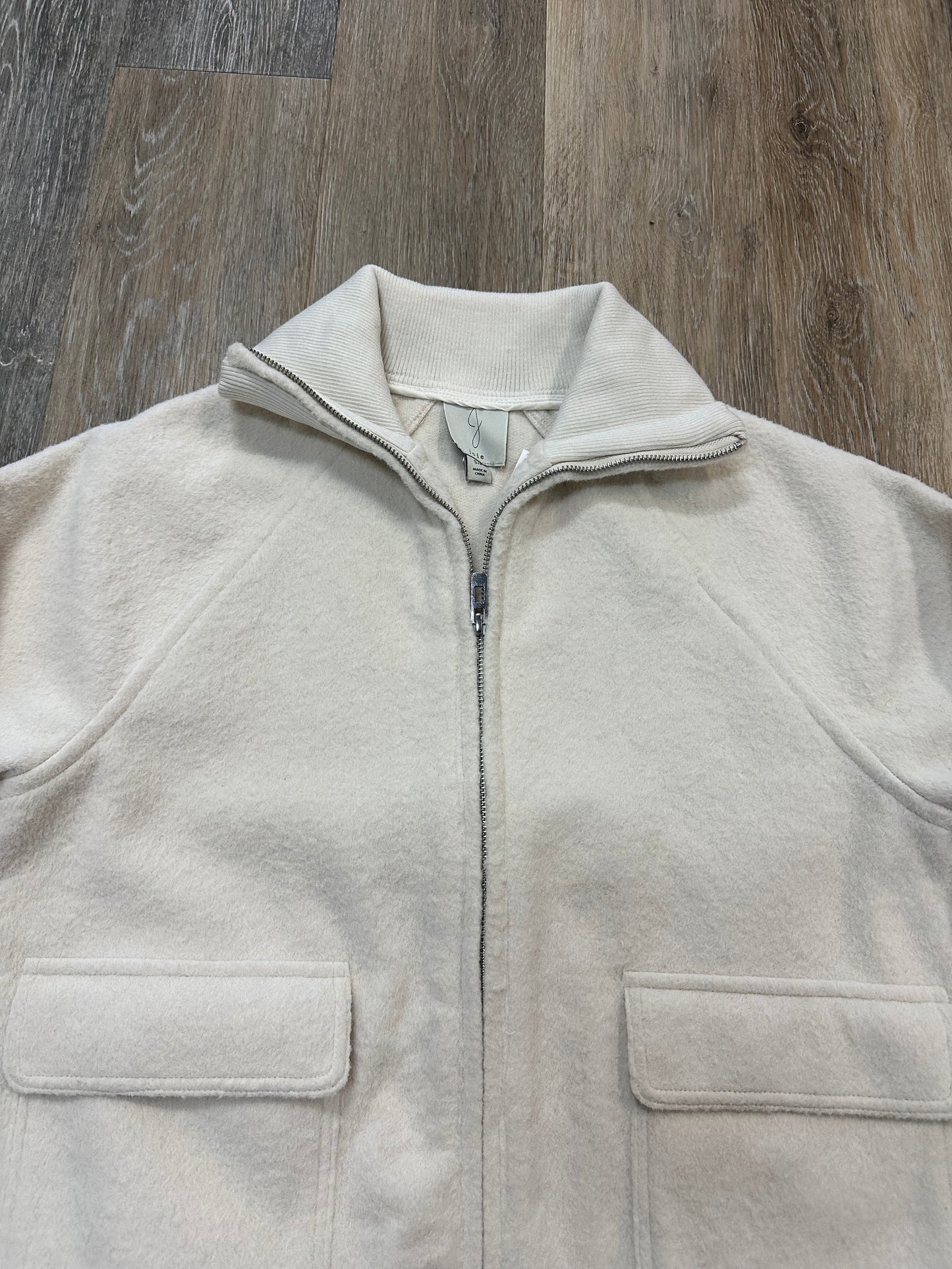 Jacket Fleece By Joie In White, Size: S