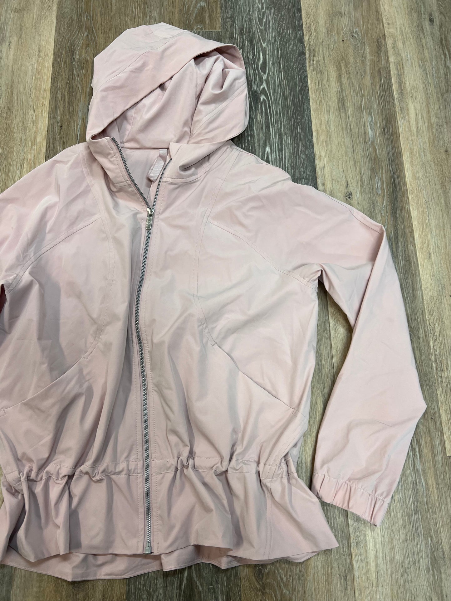 Athletic Jacket By Lululemon In Pink, Size: 10