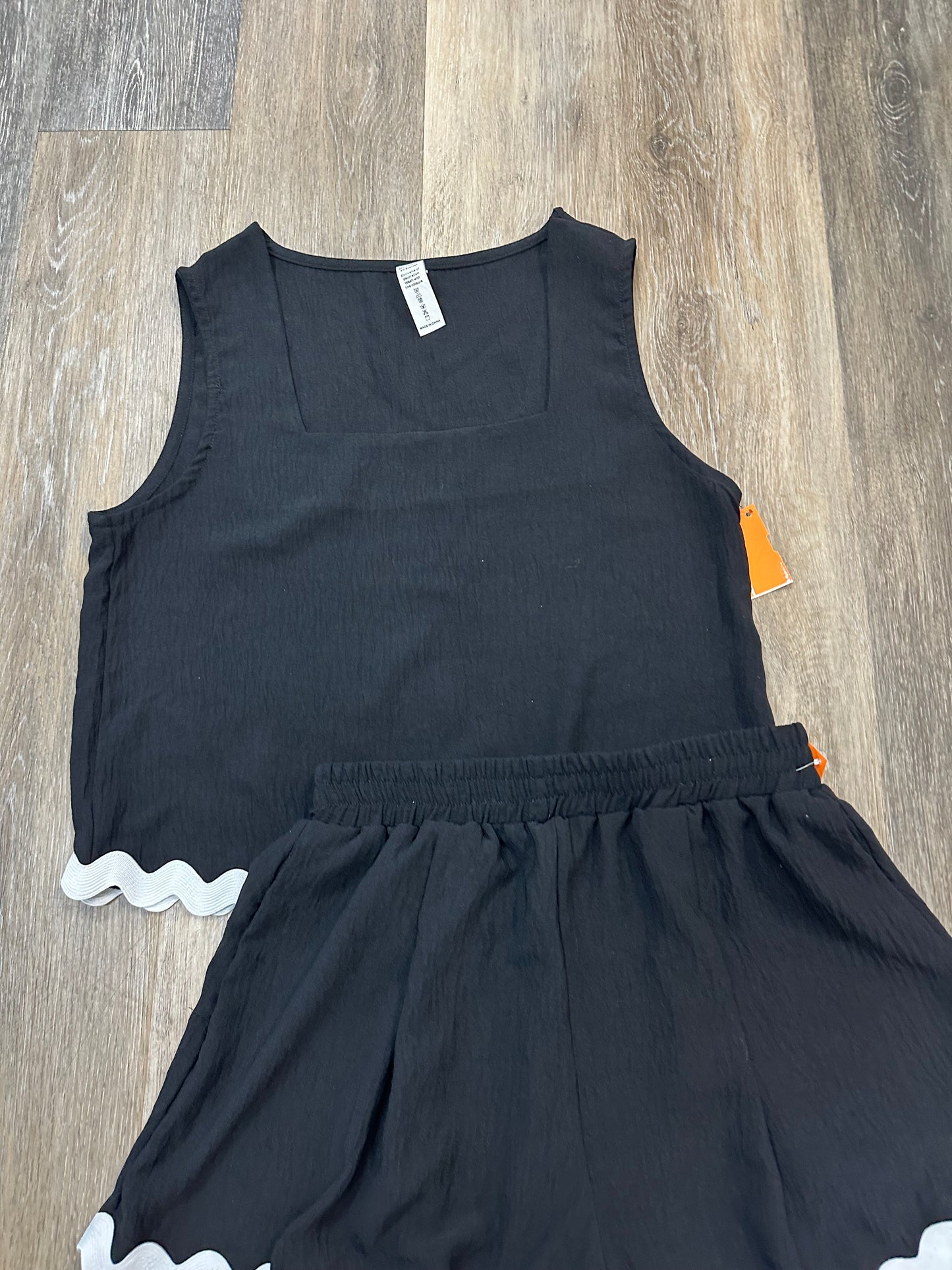 Shorts Set By B In Black, Size: S