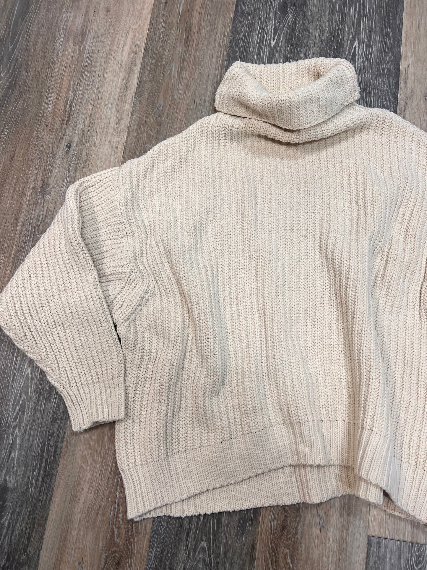 Sweater By Free People In Tan, Size: Xs