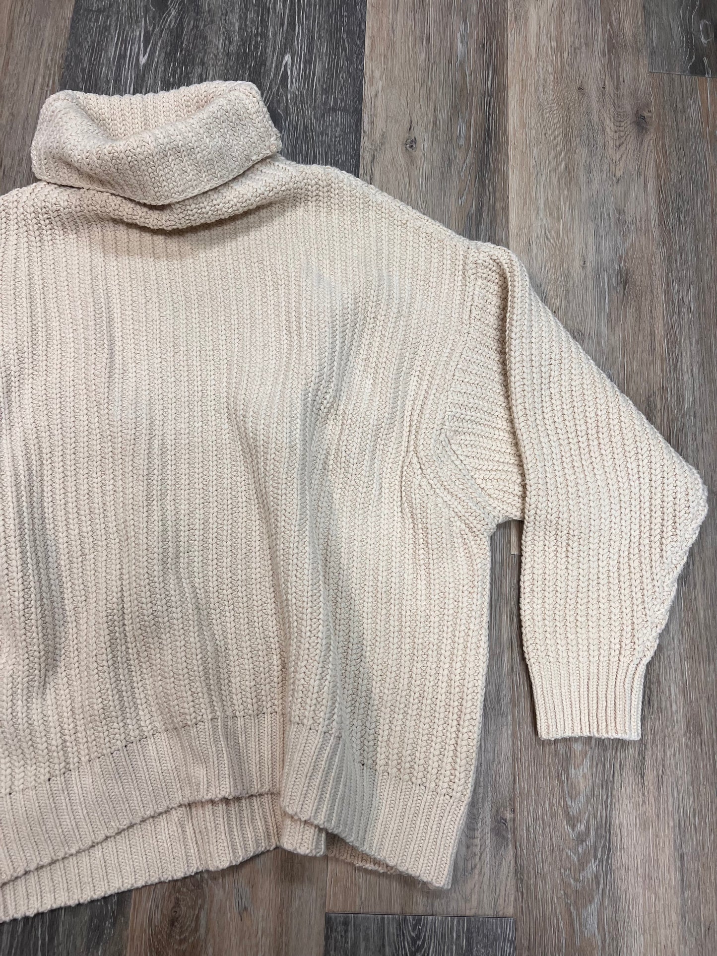 Sweater By Free People In Tan, Size: Xs