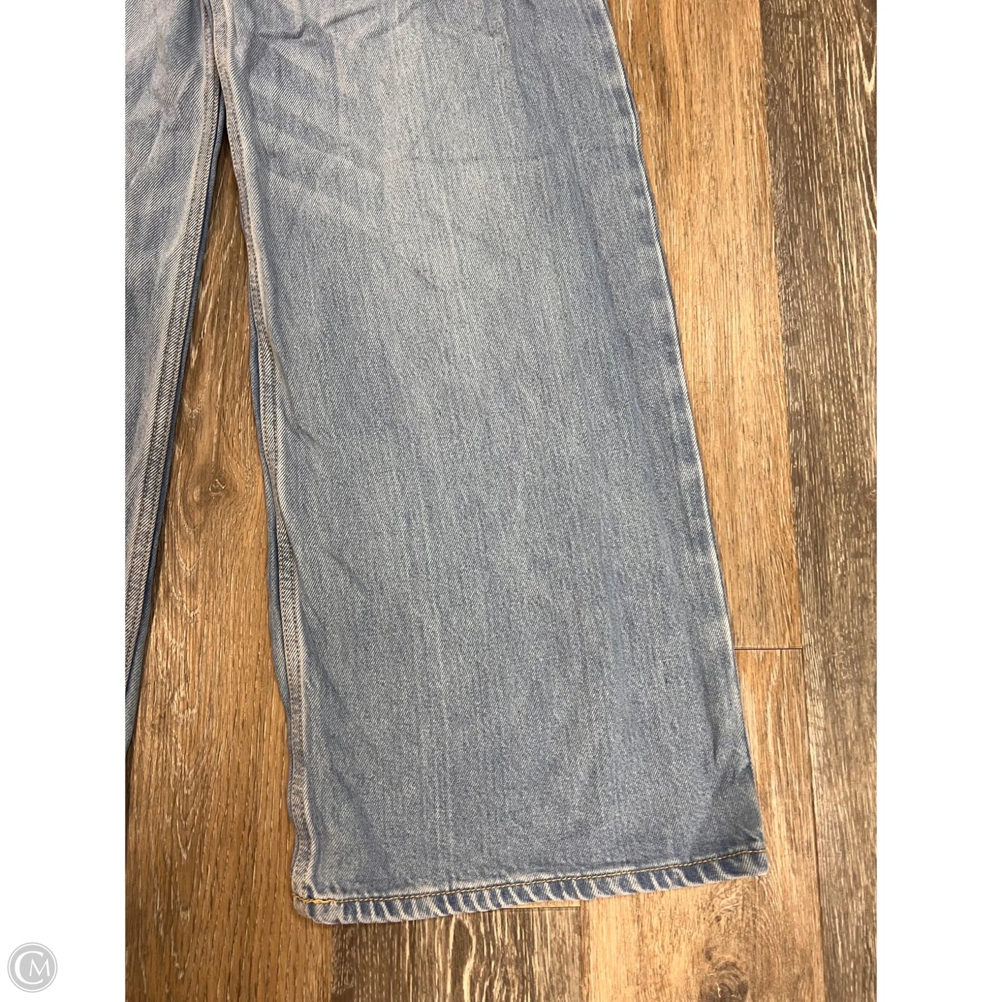 Jeans Wide Leg By Lucky Brand In Blue Denim, Size: 6/28