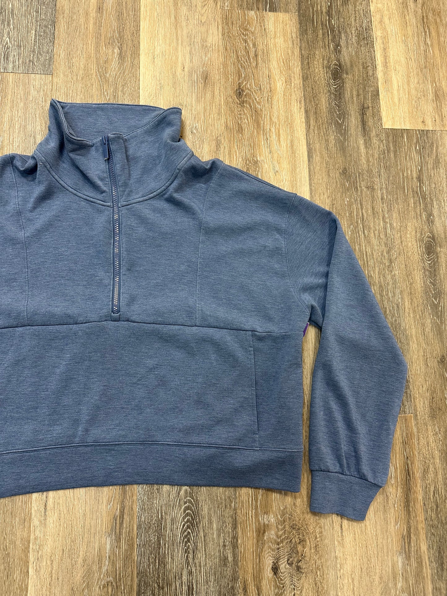 Athletic Sweatshirt Collar By Travis Mathew In Blue, Size: Xxl