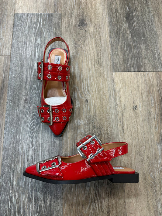 Shoes Flats By Steve Madden In Red, Size: 5.5