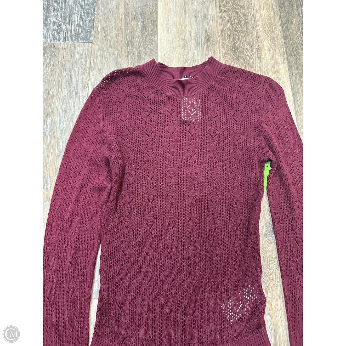 Bodysuit By Free People In Maroon, Size: L