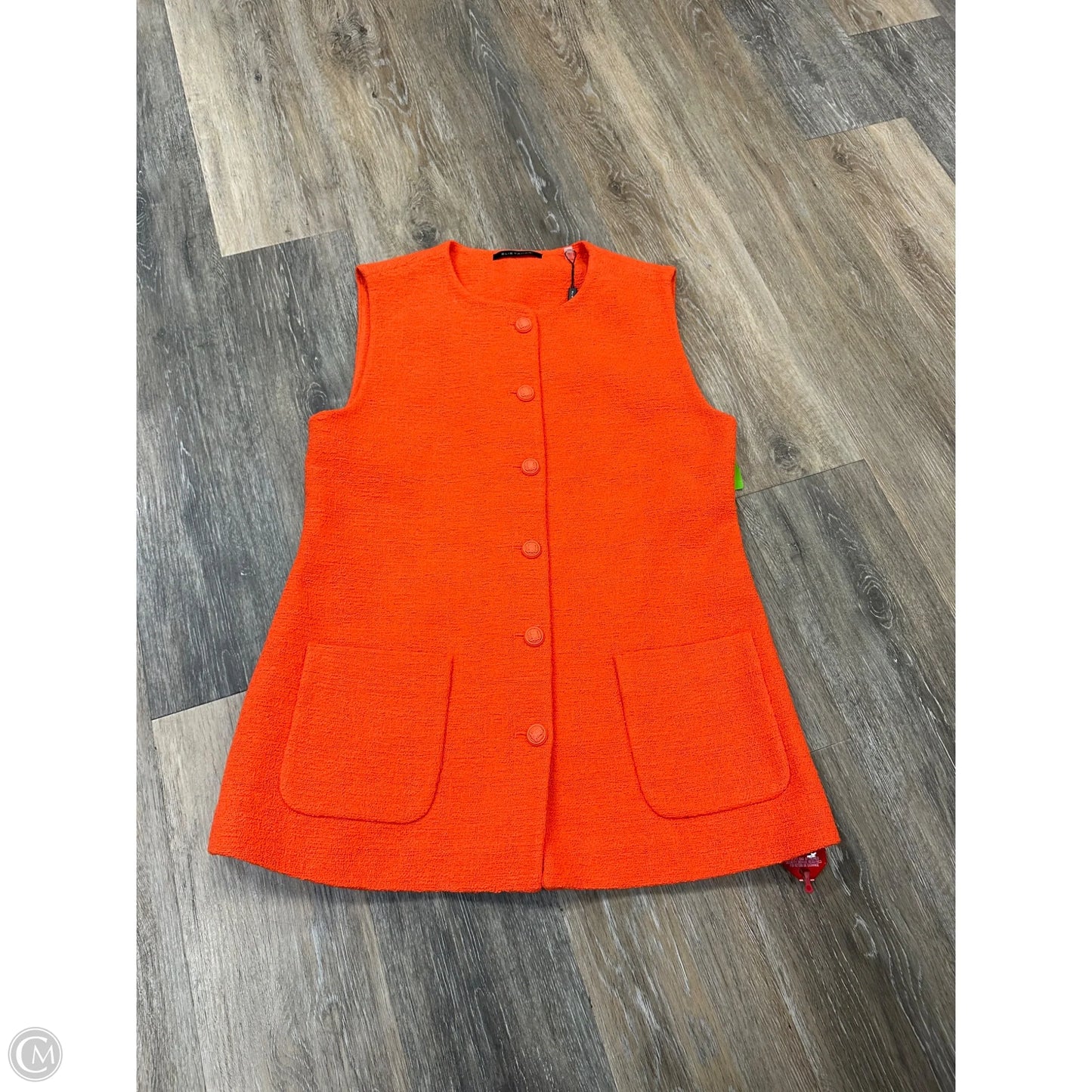 Vest Other By Elie Tahari In Orange, Size: 6