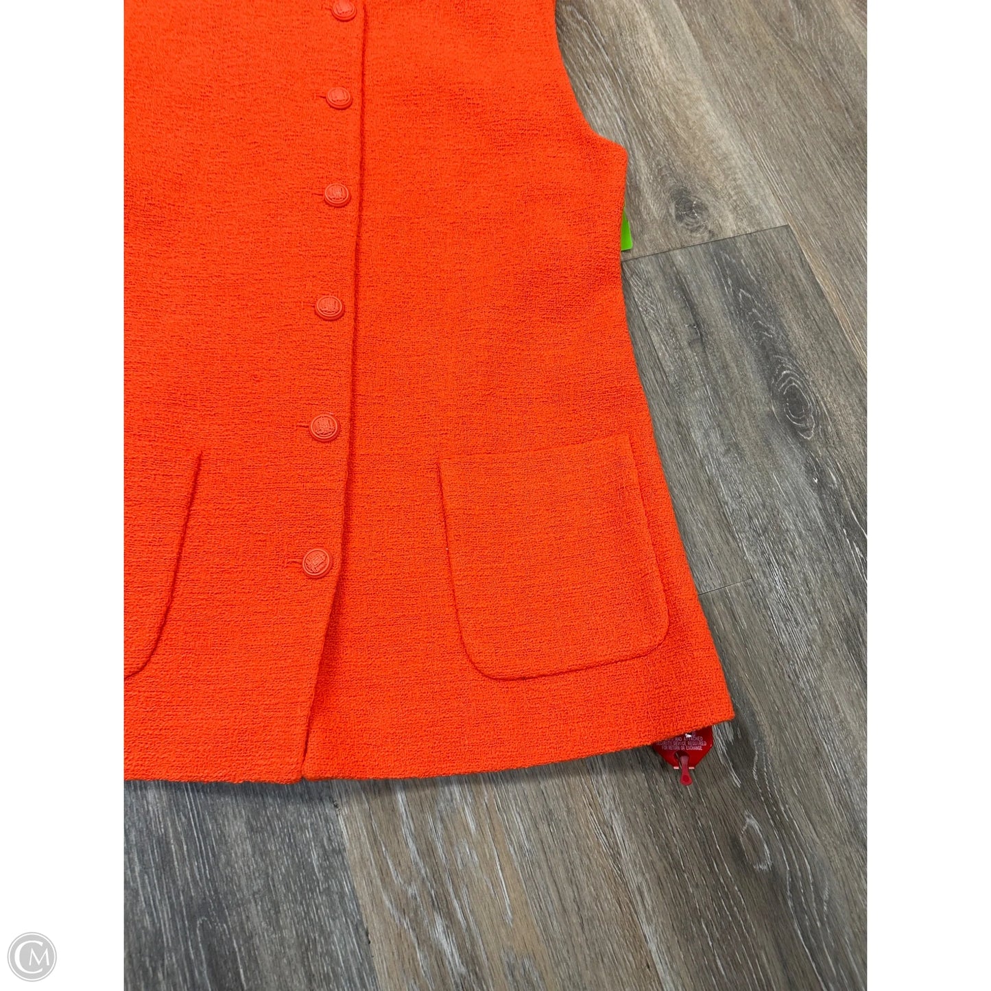 Vest Other By Elie Tahari In Orange, Size: 6
