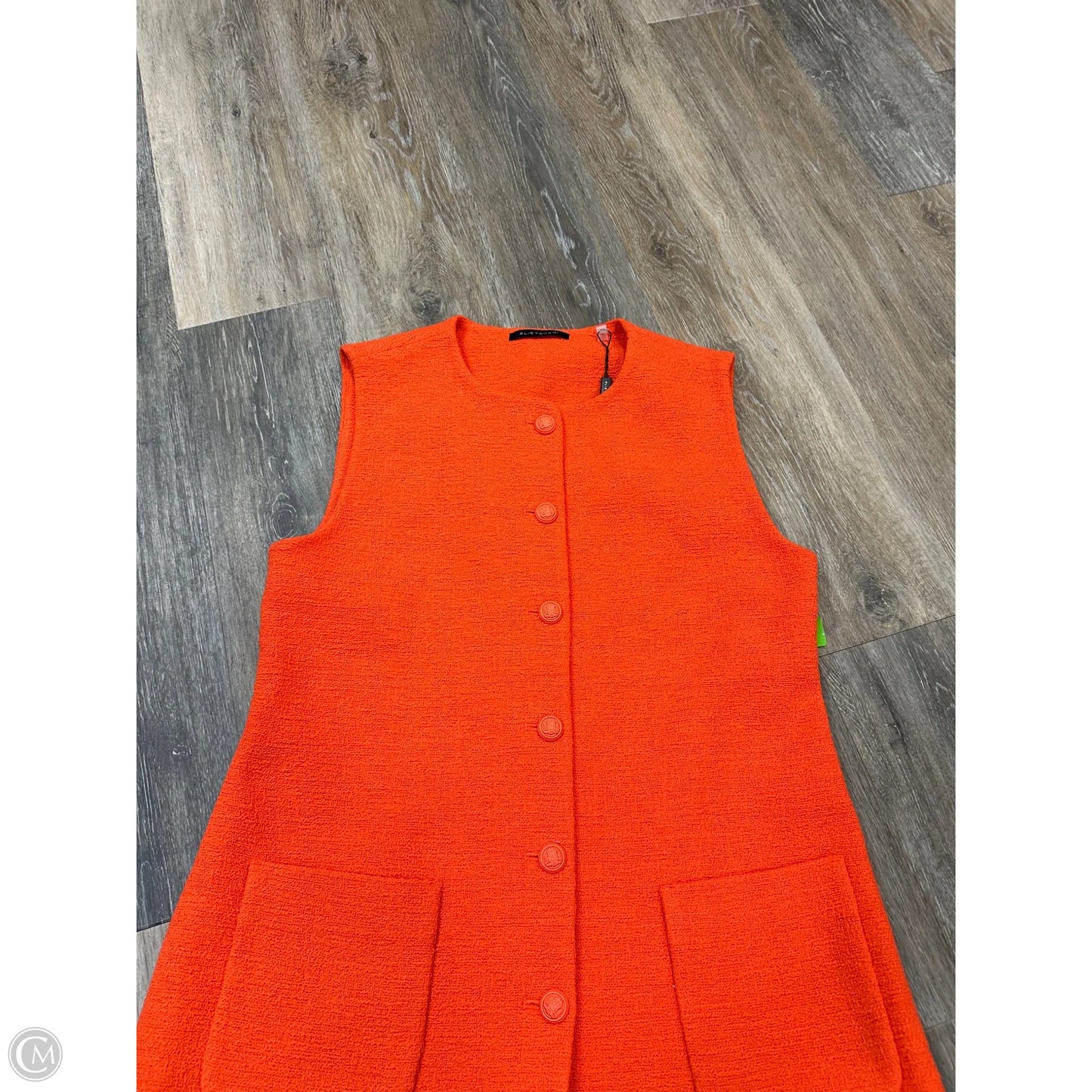 Vest Other By Elie Tahari In Orange, Size: 6