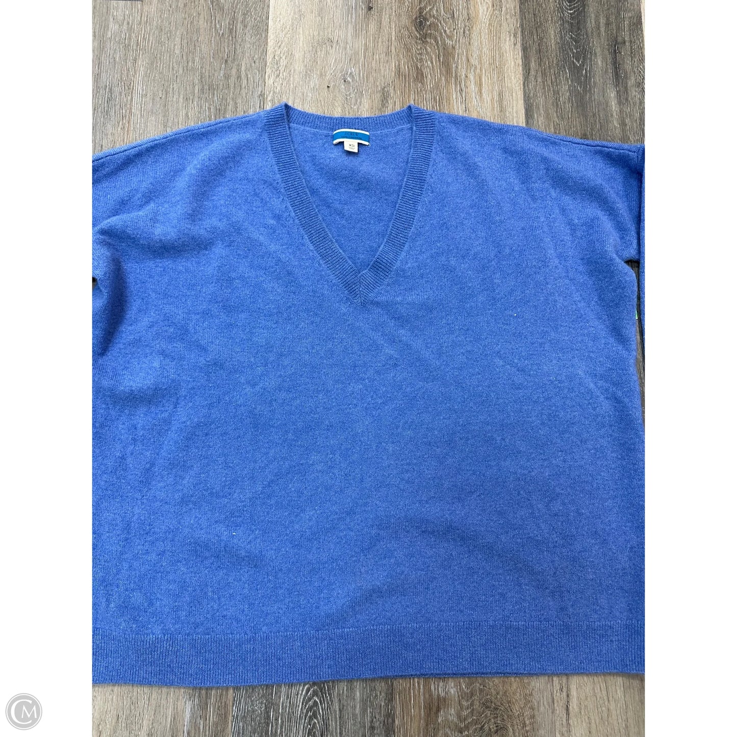 Sweater Cashmere By J. Crew In Blue, Size: Xs
