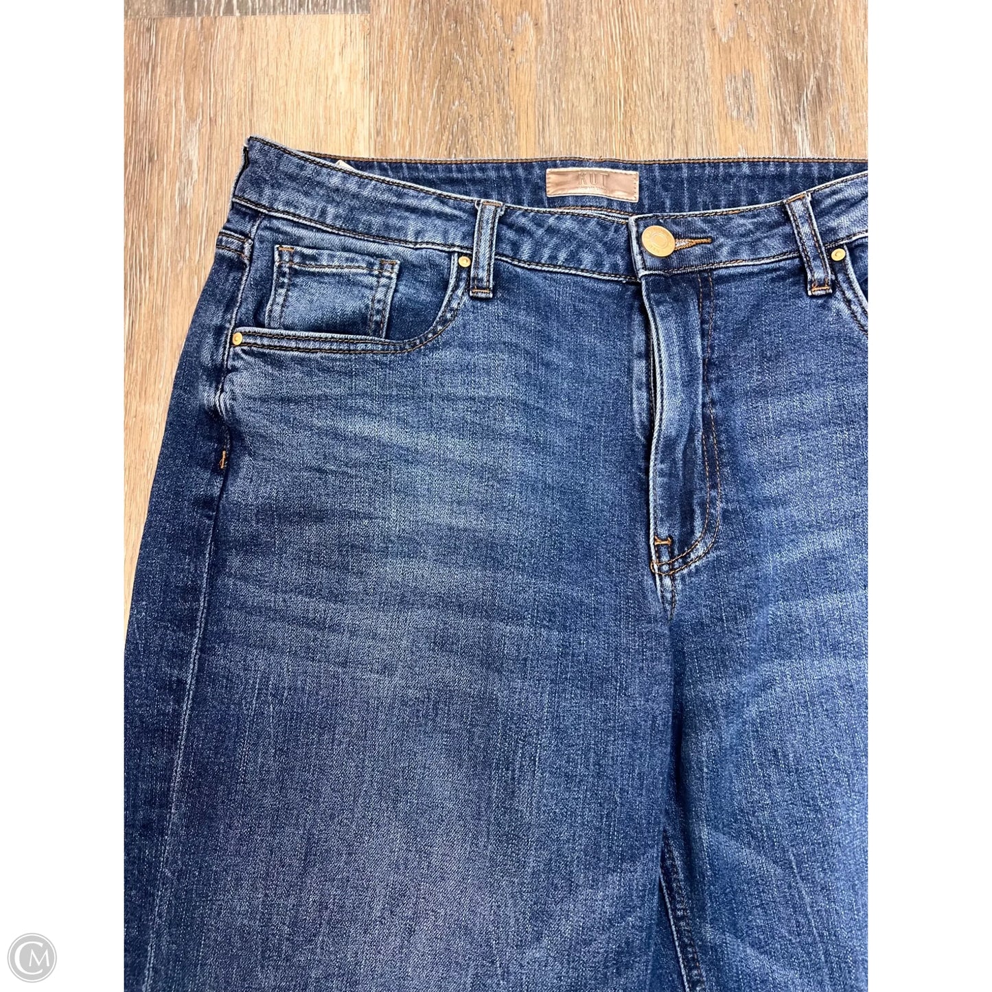 Jeans Boot Cut By Kut In Blue Denim, Size: 8