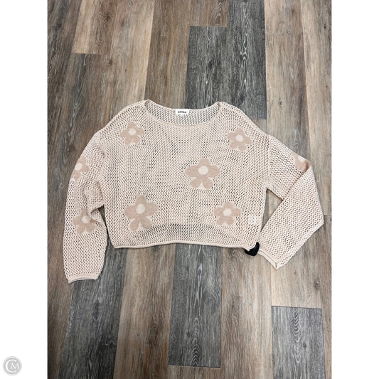 Sweater By Adora In Cream, Size: L