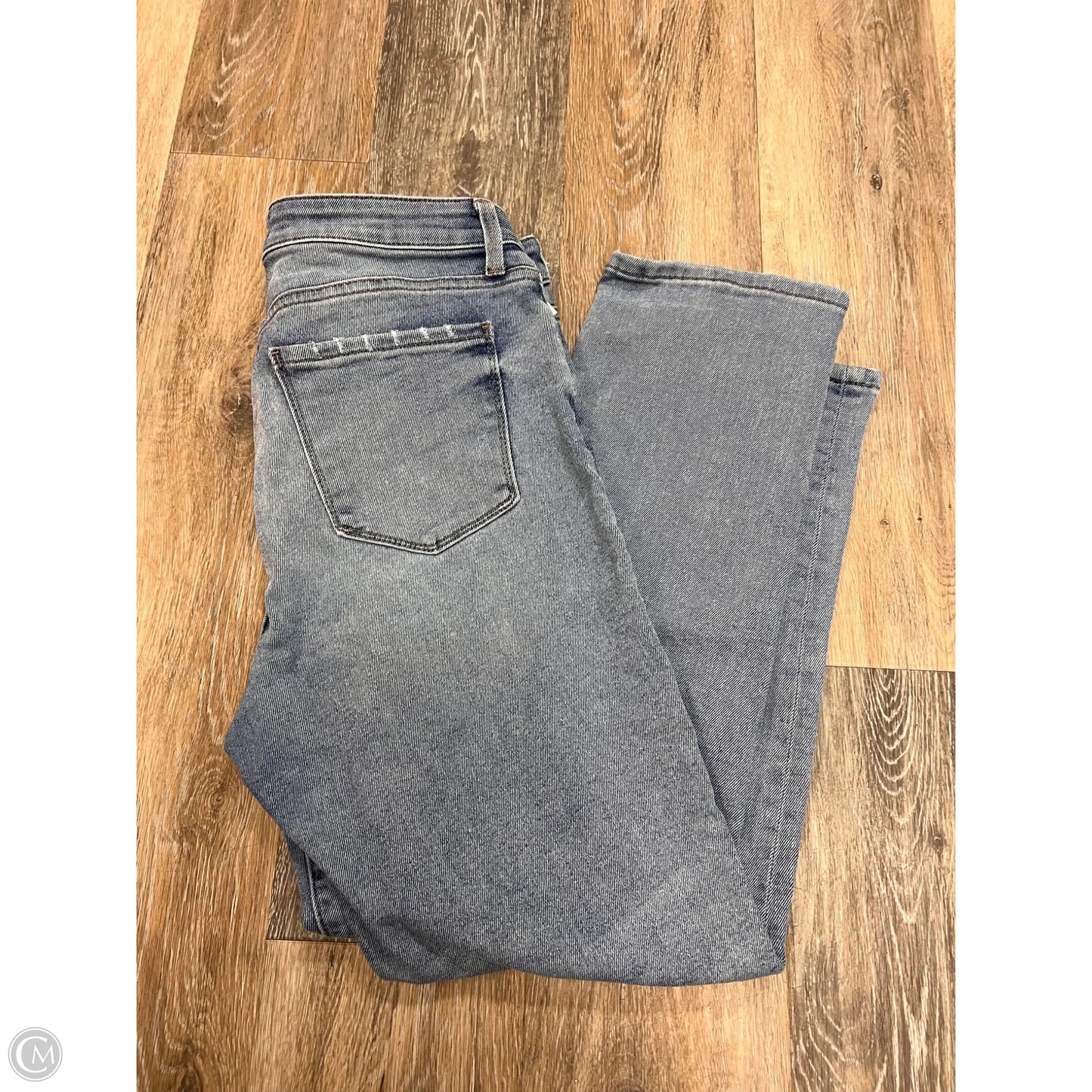 Jeans Straight By Evereve In Blue Denim, Size: 8/29