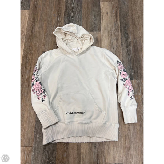 Sweatshirt Hoodie By Spiritual Gangster In White, Size: S