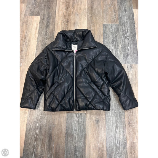 Coat Puffer & Quilted By Abercrombie And Fitch In Black, Size: M