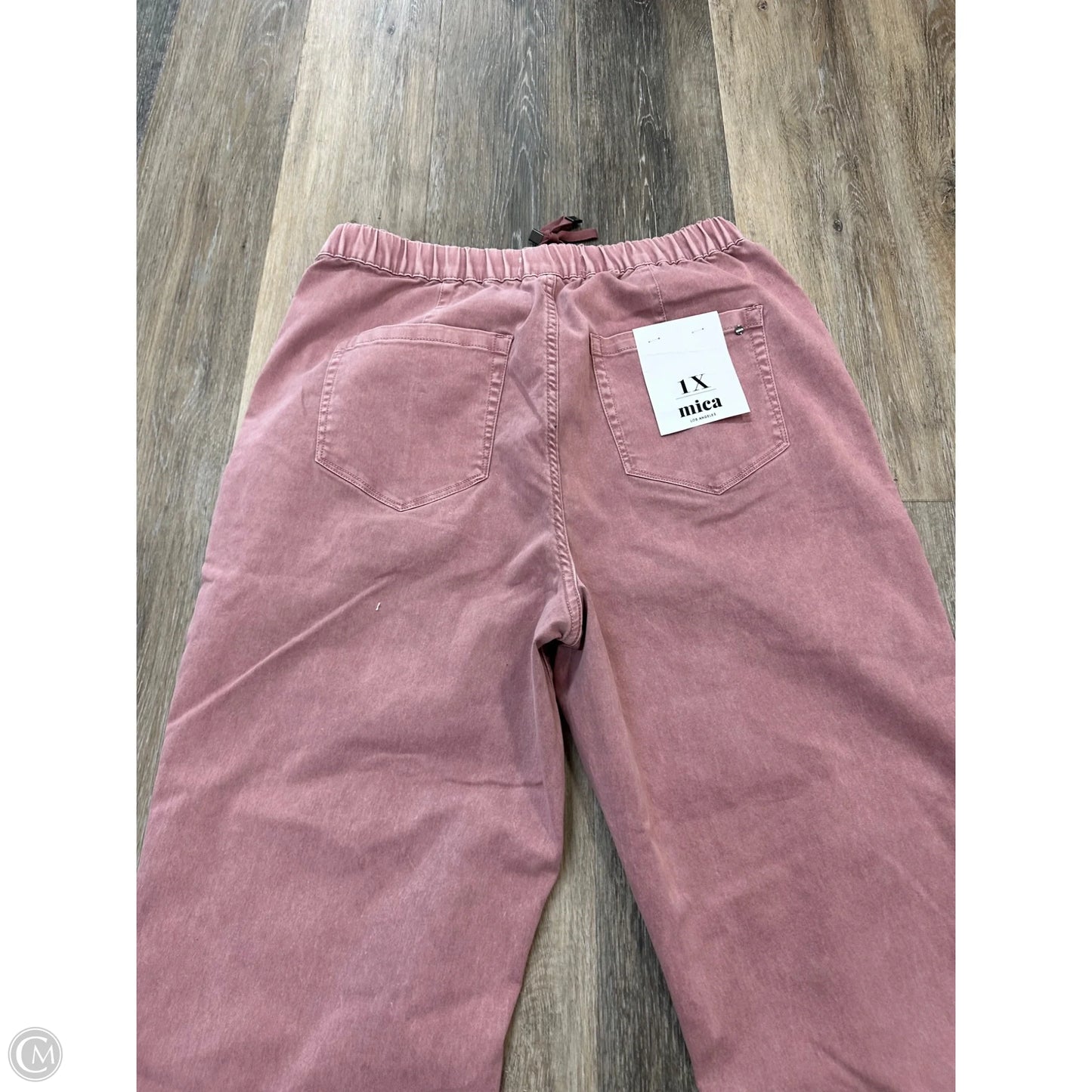 Pants Joggers By Mica In Pink, Size: 1x