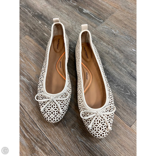 Shoes Flats By Hush Puppies In Cream, Size: 7.5