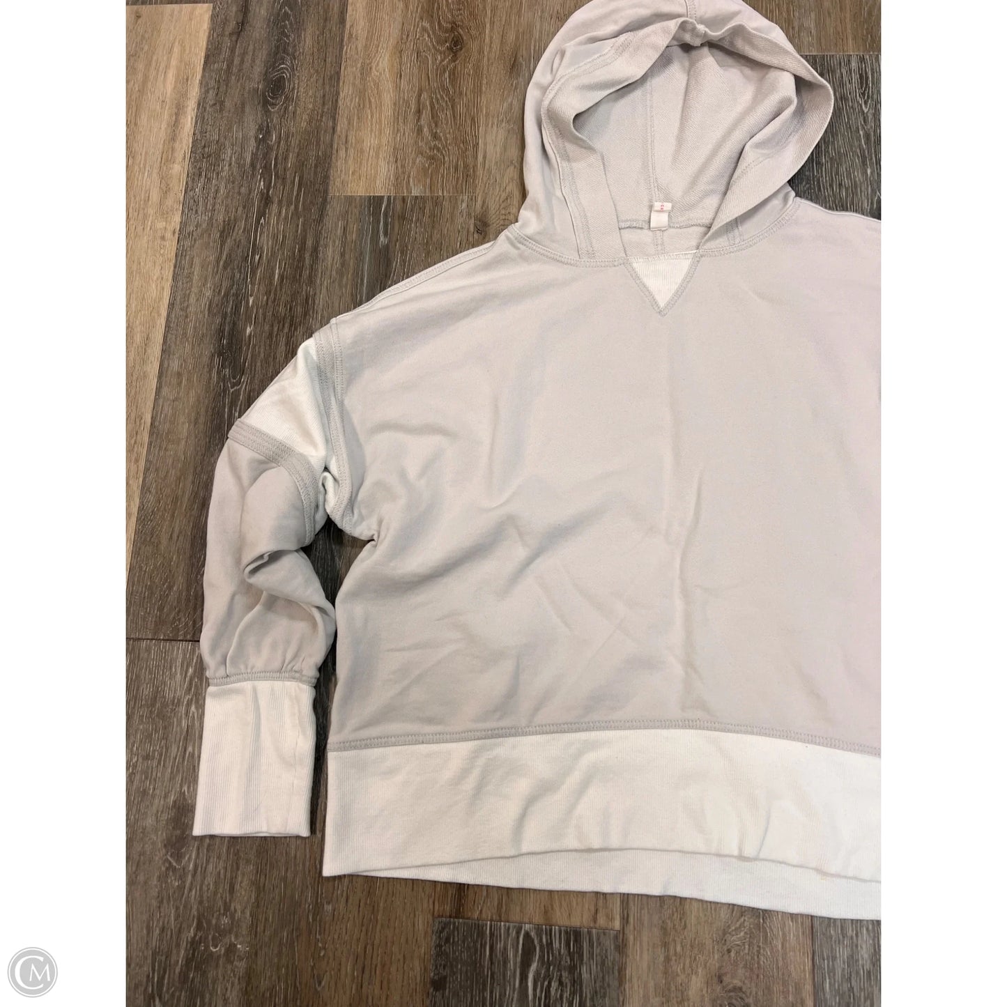 Sweatshirt Hoodie By Daily Practice By Anthropologie In Grey, Size: S