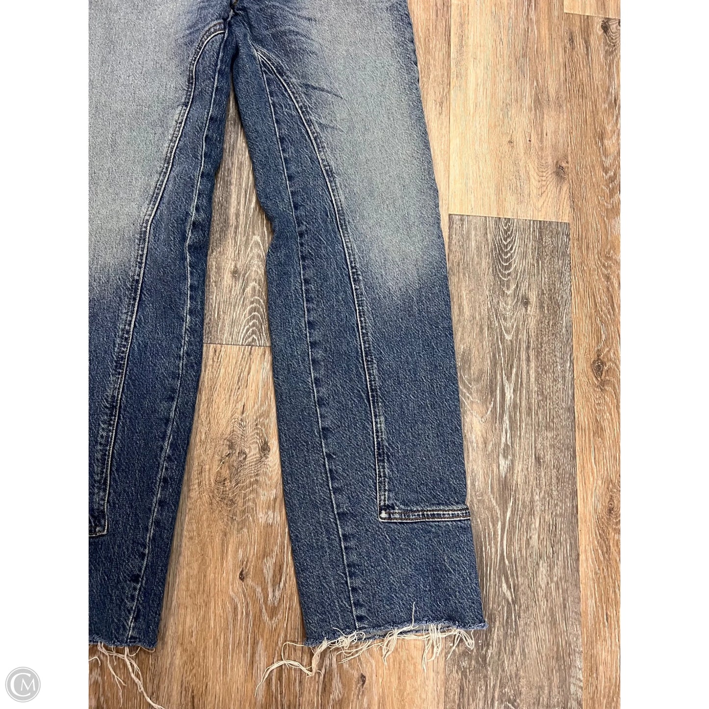 Jeans Wide Leg By We The Free In Blue Denim, Size: 2/26