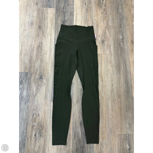 Athletic Pants By Lululemon In Green, Size: 4