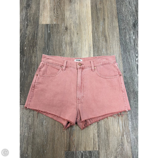 Shorts By Wrangler In Pink Denim, Size: 6/28