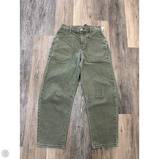 Jeans Boyfriend By Evereve In Green Denim, Size: 0
