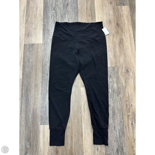 Athletic Pants By Lululemon In Black, Size: 14