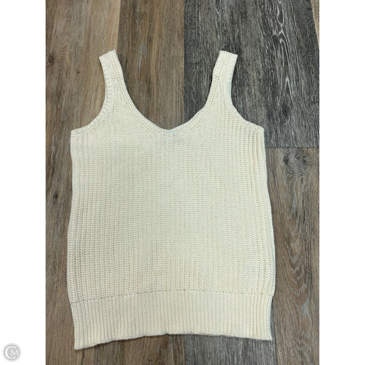 Top Sleeveless By John + Jenn In Cream, Size: Xs
