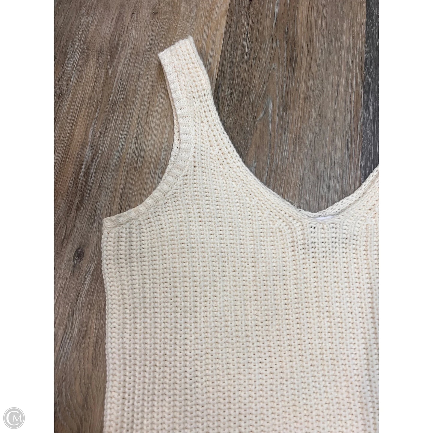Top Sleeveless By John + Jenn In Cream, Size: Xs