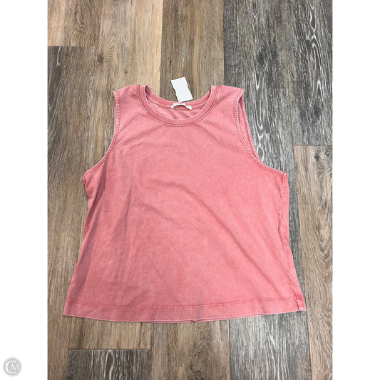 Tank Top By Be Cool In Pink, Size: S