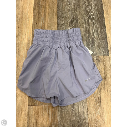Athletic Shorts By Nike Apparel In Purple, Size: S
