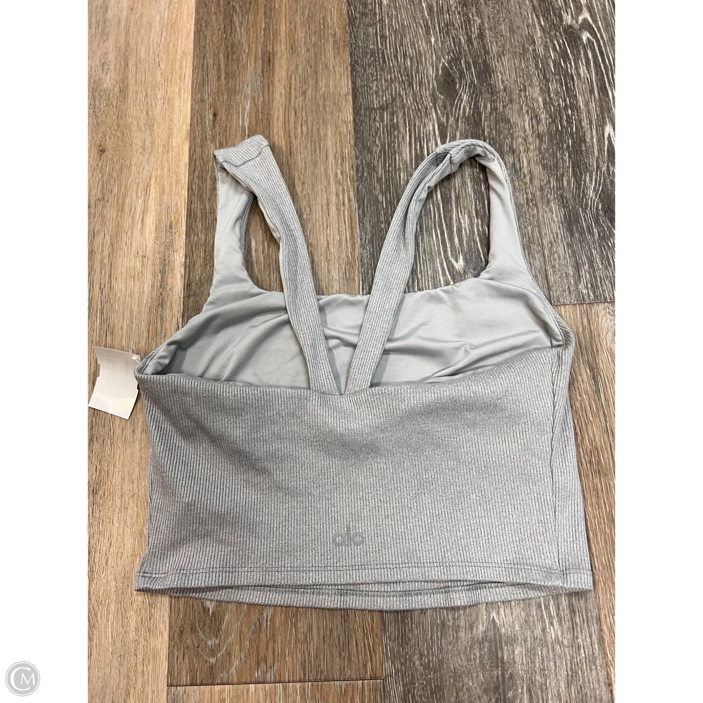 Athletic Tank Top By Alo In Grey, Size: M