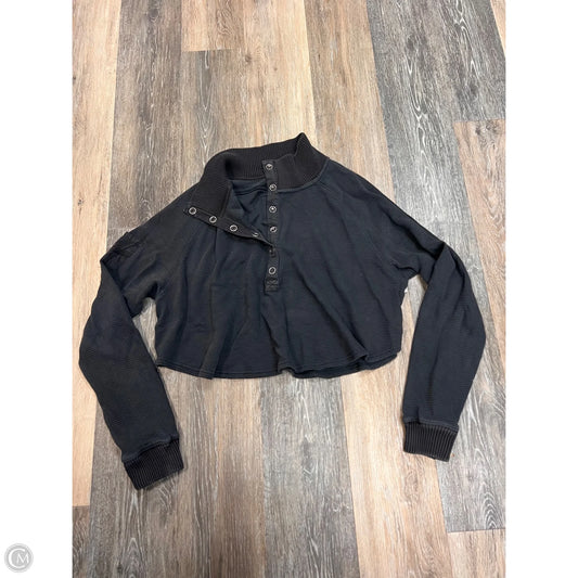 Top Long Sleeve By Free People In Grey, Size: S