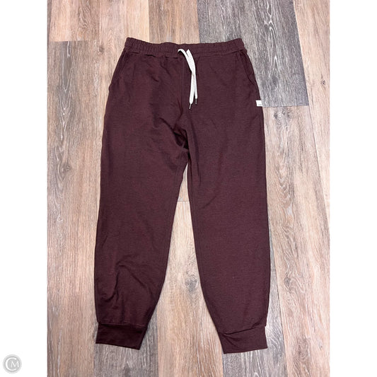 Athletic Pants By Vuori In Brown, Size: M
