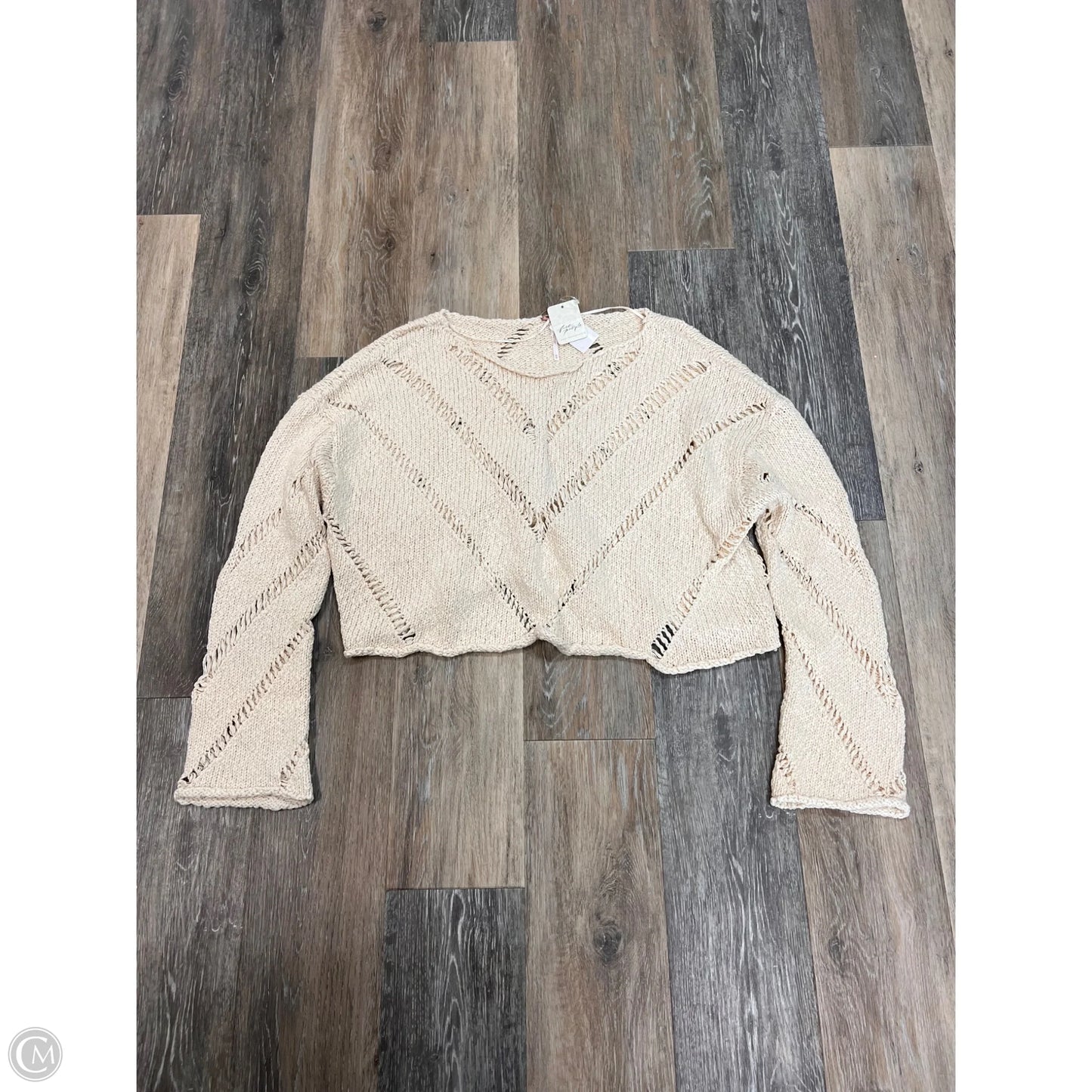 Sweater By Free People In Cream, Size: M