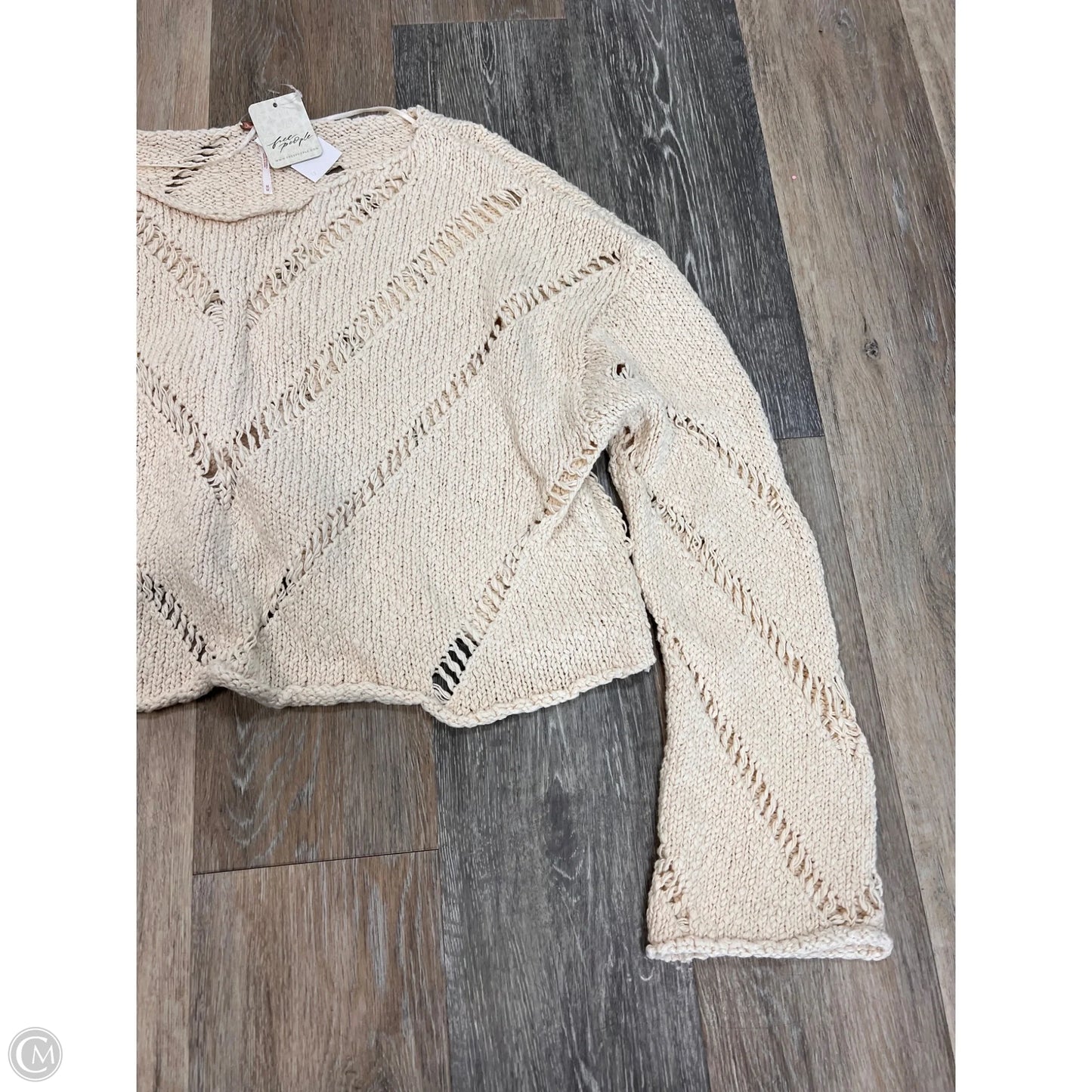 Sweater By Free People In Cream, Size: M