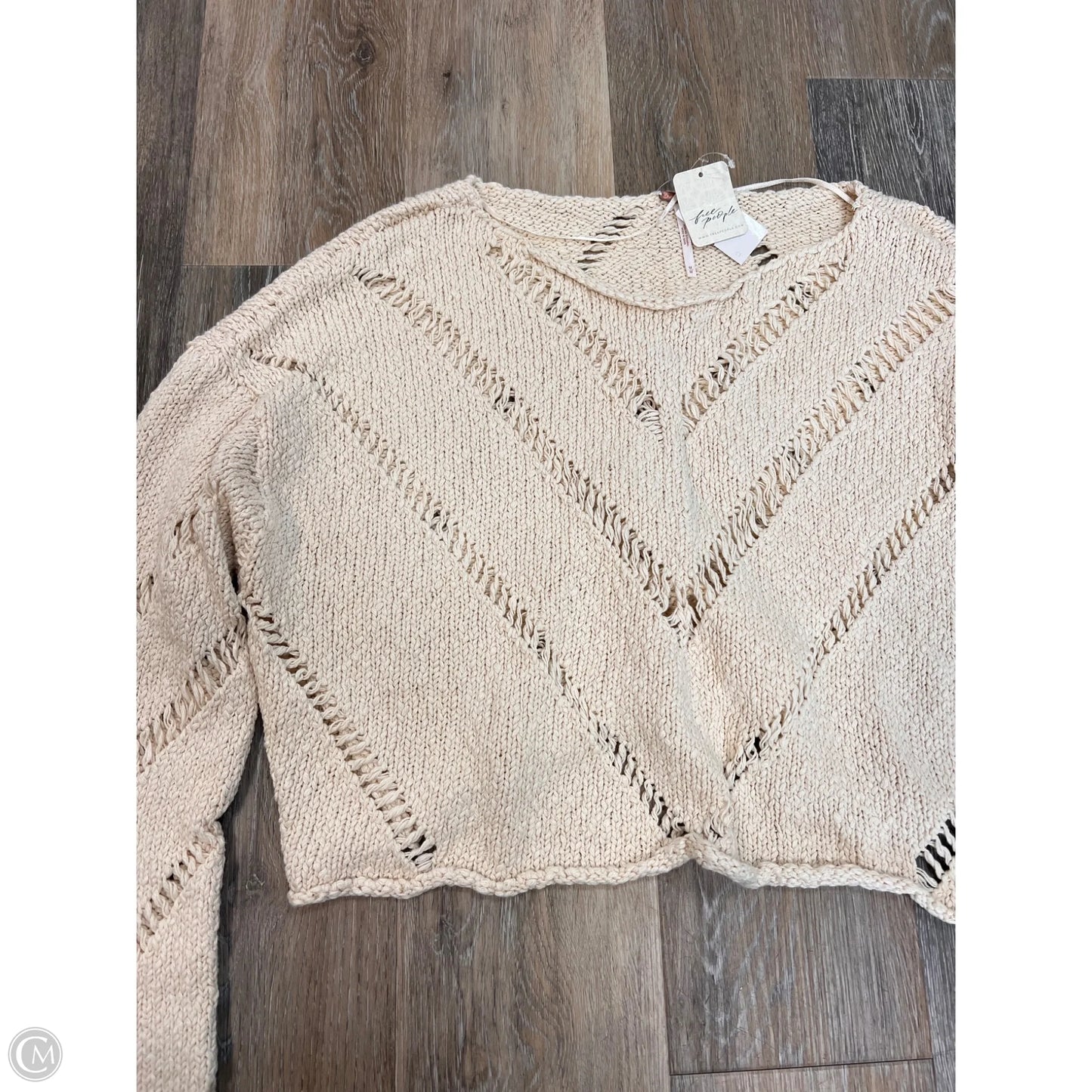 Sweater By Free People In Cream, Size: M