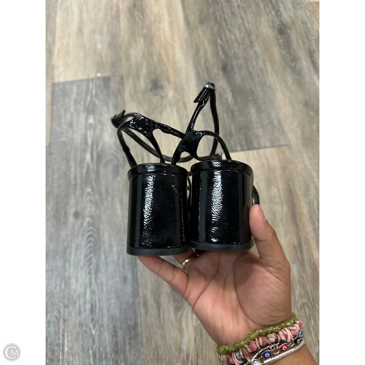 Shoes Heels Block By Zara In Black, Size: 8.5