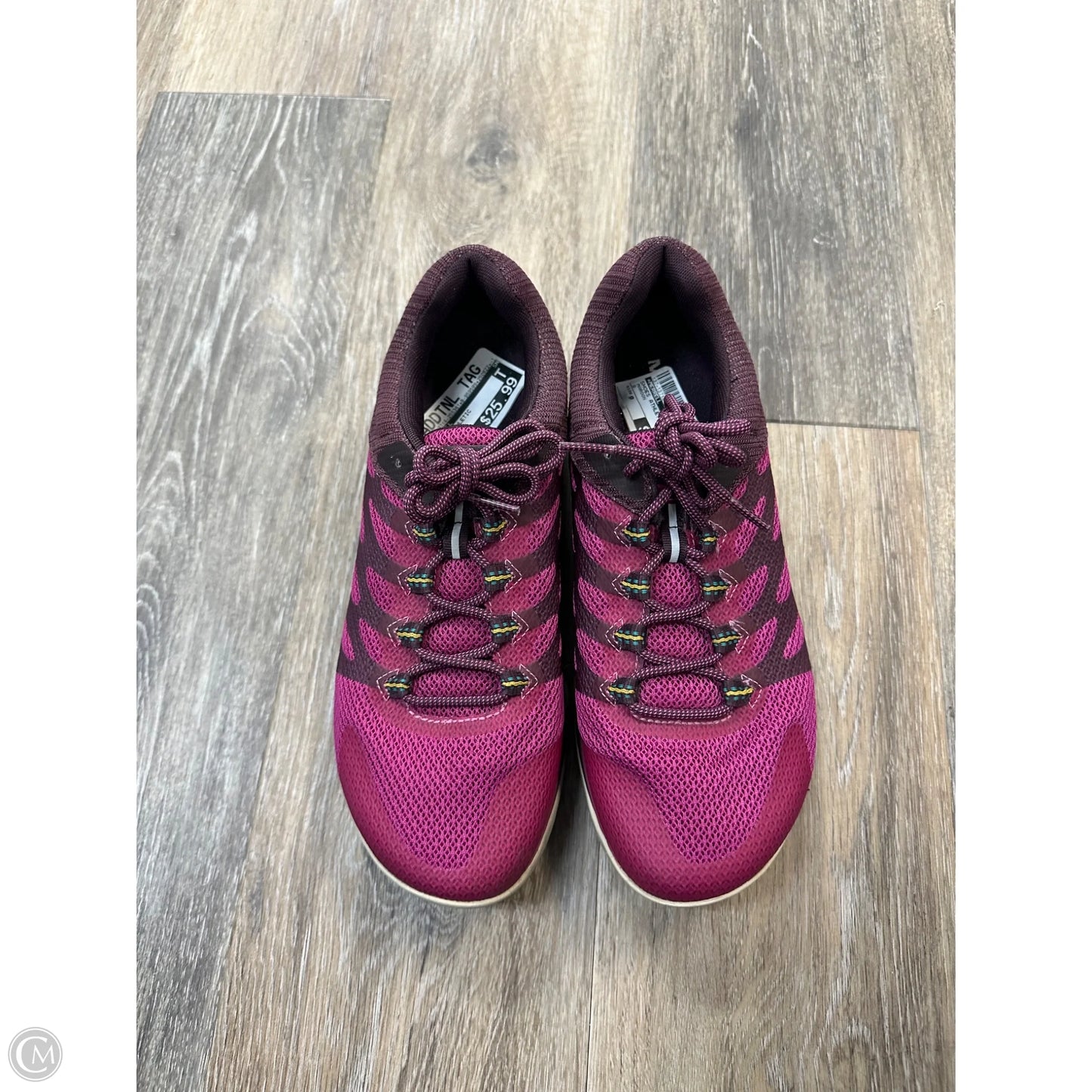 Shoes Athletic By Merrell In Maroon, Size: 9