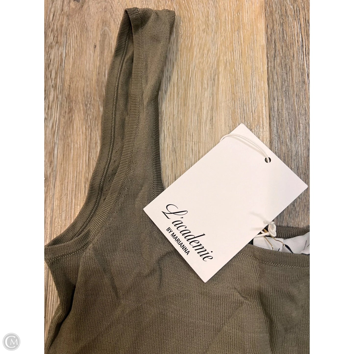 Tank Top By Mariana In Tan, Size: S