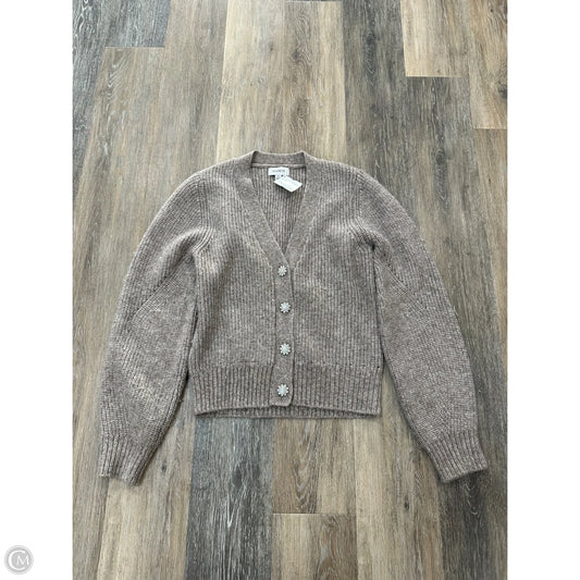 Sweater Cardigan By Evereve In Tan, Size: S