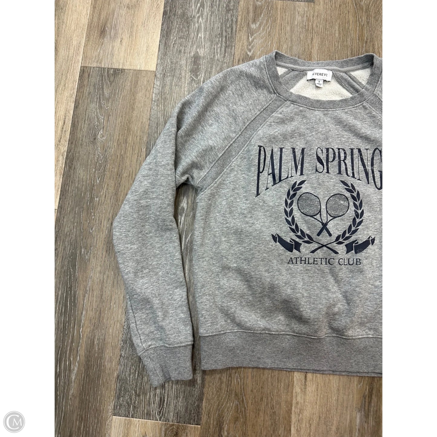 Sweatshirt Crewneck By Evereve In Grey, Size: S