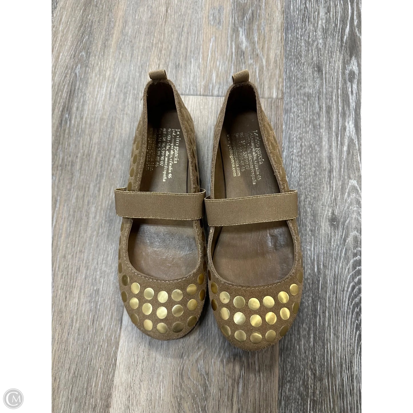 Shoes Flats By Pedro Garcia In Tan, Size: 6.5